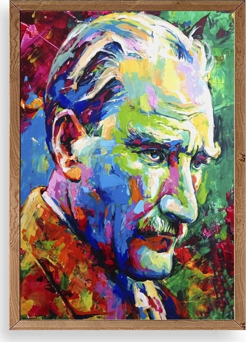 Atatürk Ahşap Çerçeveli Tablo