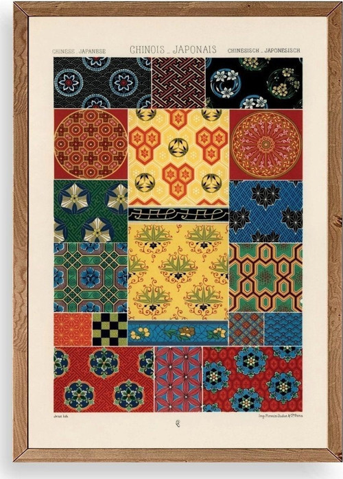 Motif Ahşap Çerçeveli Tablo