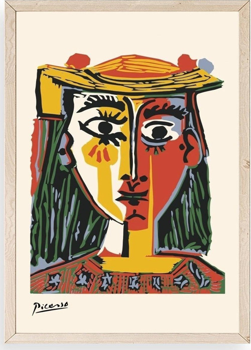 Picasso Ahşap Çerçeveli Tablo
