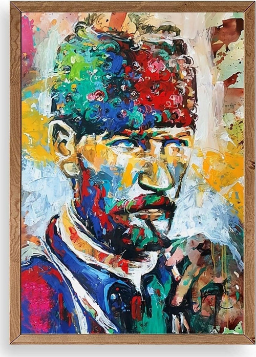 Atatürk Ahşap Çerçeveli Tablo
