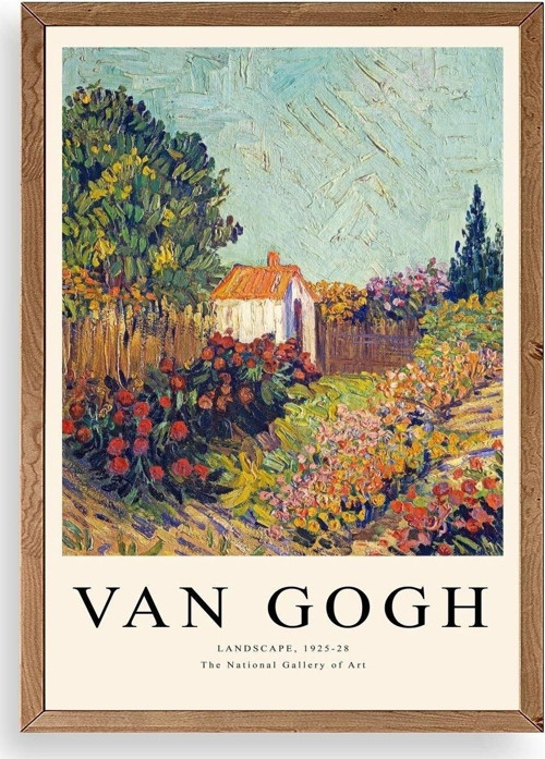 Van Gogh Ahşap Çerçeveli Tablo