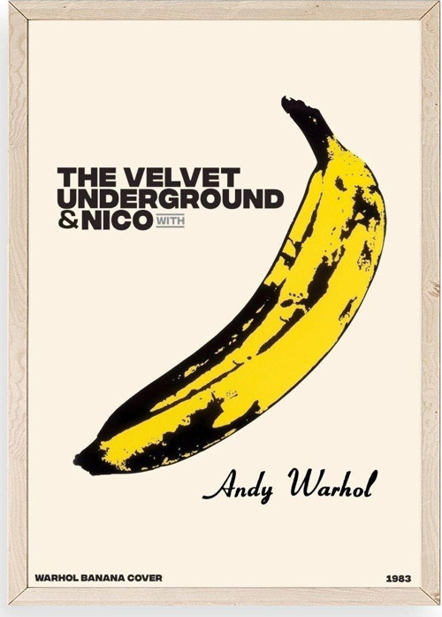 Andy Warhol Ahşap Çerçeveli Tablo