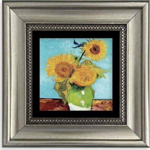 Van Gogh Çerçeveli Taş Tablo