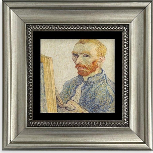 Van Gogh Çerçeveli Taş Tablo