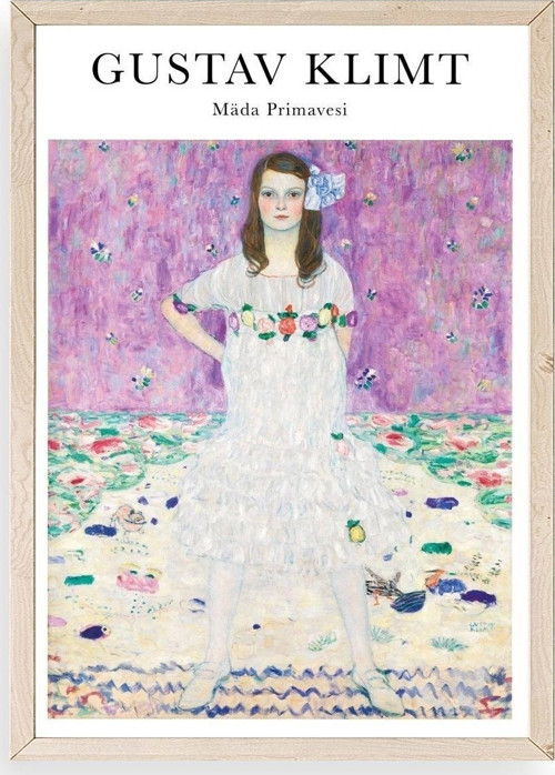 Gustav Klimt Ahşap Çerçeveli Tablo