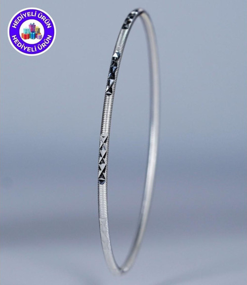 925 Ayar Gümüş Bilezik Yatırımlık 6.4