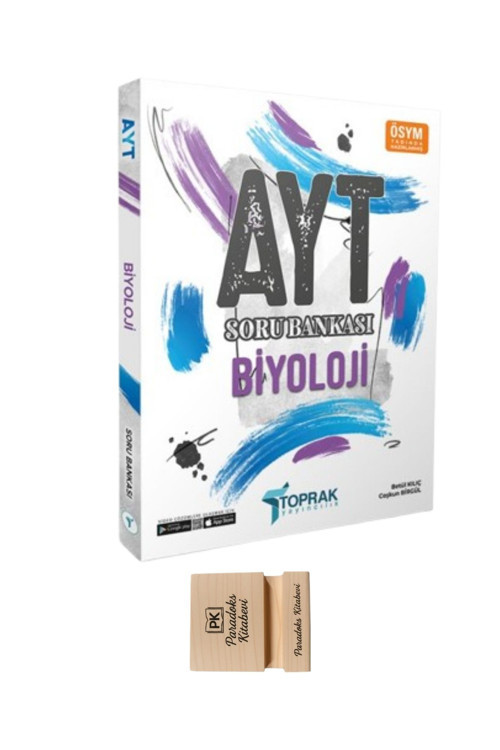 Toprak AYT Biyoloji Soru Bankası ve Telefon Standı