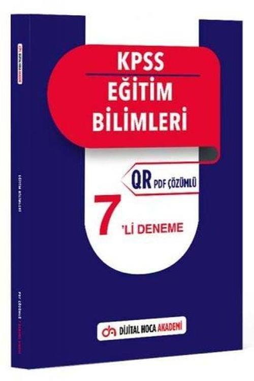 KPSS Eğitim Bilimleri QR PDF Çözümlü Lokomotif 7'li Deneme
