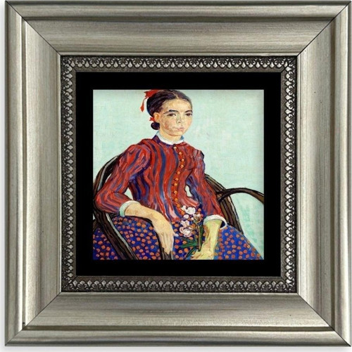 Van Gogh Çerçeveli Taş Tablo