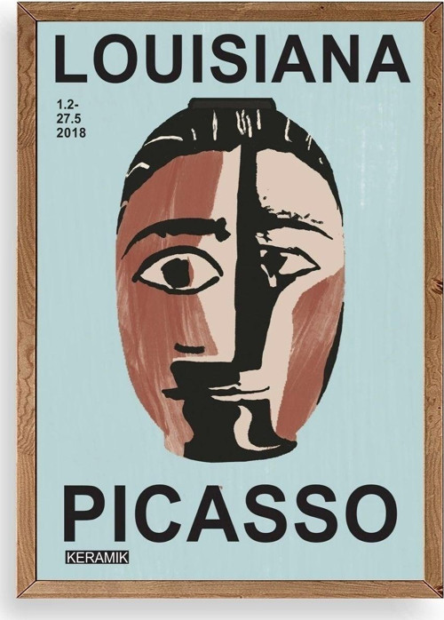 Picasso Ahşap Çerçeveli Tablo