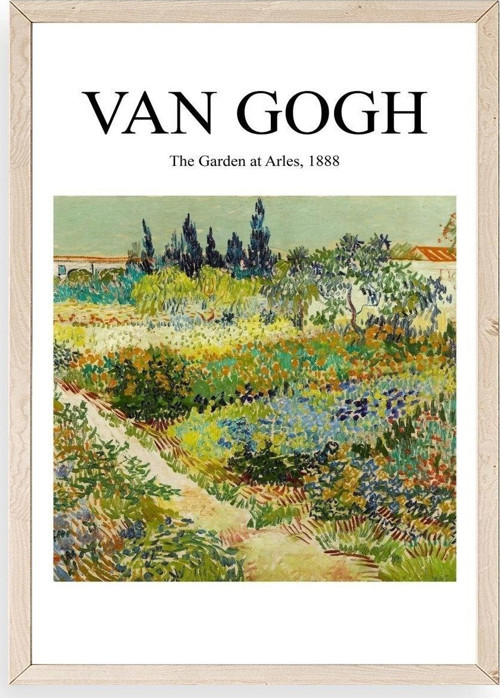 Van Gogh Ahşap Çerçeveli Tablo