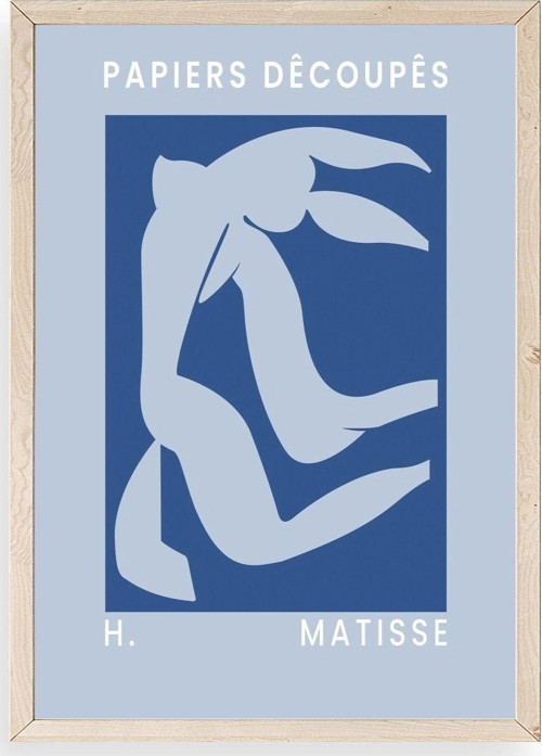 Henri Matisse Ahşap Çerçeveli Tablo