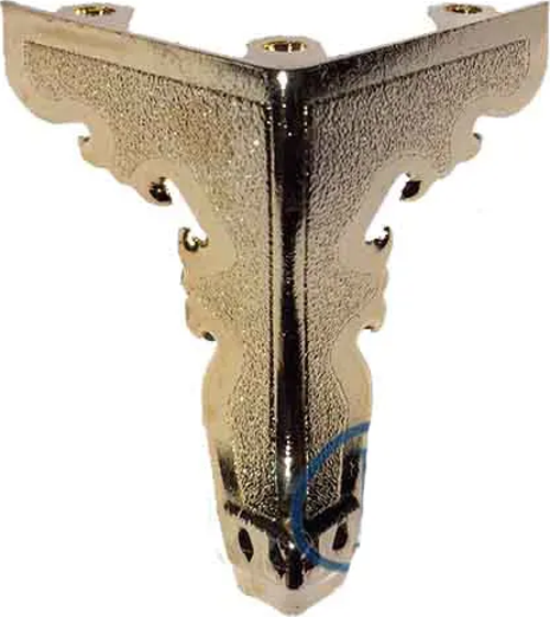 Kelebek Ahşap, Sunta Sandık Ayağı, Kutu Ayak 5,5 Cm - Sarı