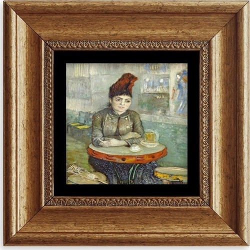 Van Gogh Çerçeveli Taş Tablo