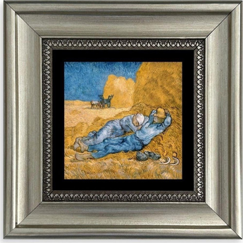 Van Gogh Çerçeveli Taş Tablo