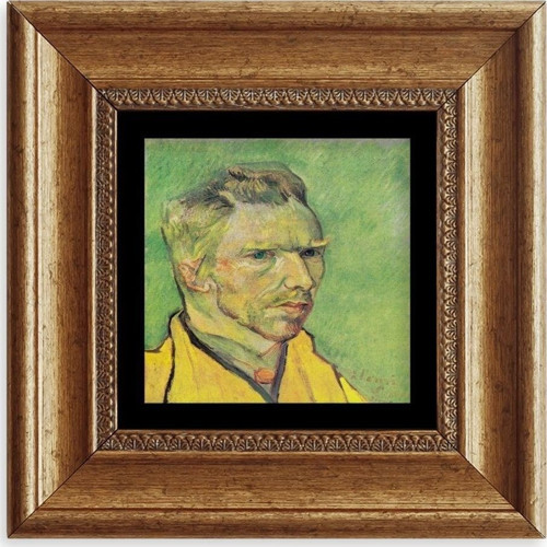 Van Gogh Çerçeveli Taş Tablo