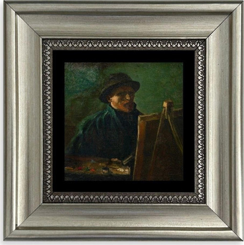 Van Gogh Çerçeveli Taş Tablo