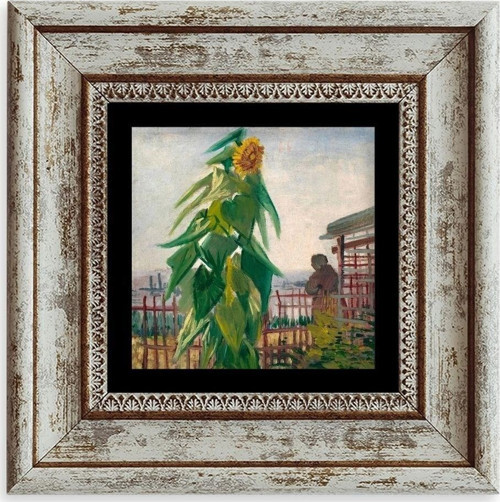 Van Gogh Çerçeveli Taş Tablo