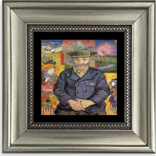 Van Gogh Çerçeveli Taş Tablo