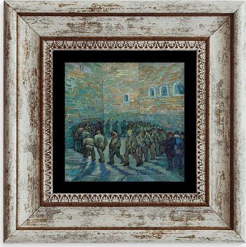 Van Gogh Çerçeveli Taş Tablo
