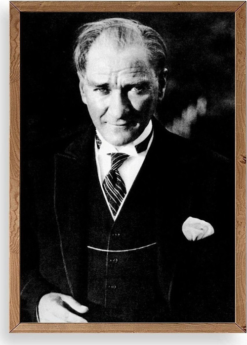 Atatürk Ahşap Çerçeveli Tablo