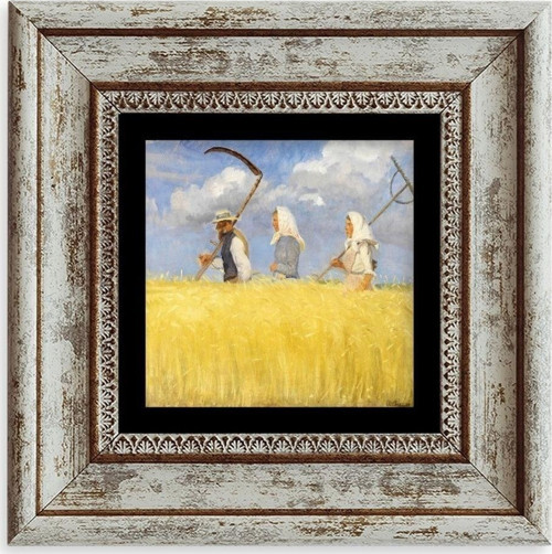 Van Gogh Çerçeveli Taş Tablo
