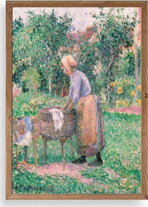 Camille Pissarro Ahşap Çerçeveli Tablo