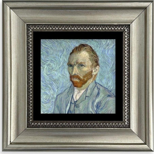 Van Gogh Çerçeveli Taş Tablo