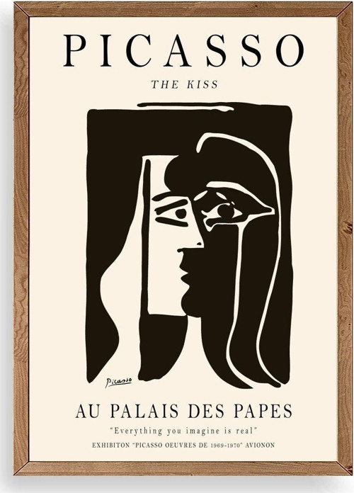 Picasso Ahşap Çerçeveli Tablo