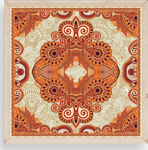 Motif Ahşap Çerçeveli Tablo