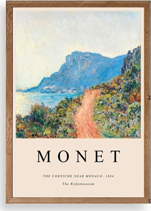 Monet Ahşap Çerçeveli Tablo