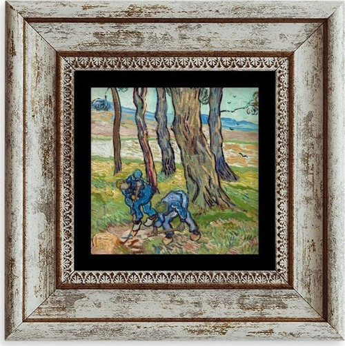 Van Gogh Çerçeveli Taş Tablo