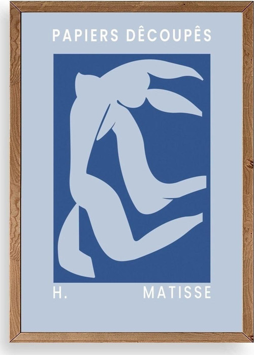 Henri Matisse Ahşap Çerçeveli Tablo