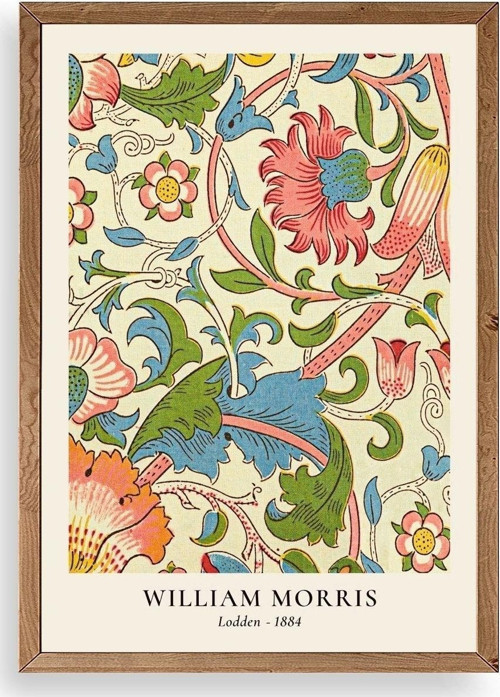 William Morris Ahşap Çerçeveli Tablo