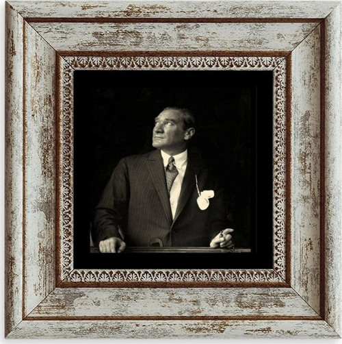 Atatürk Çerçeveli Taş Tablo