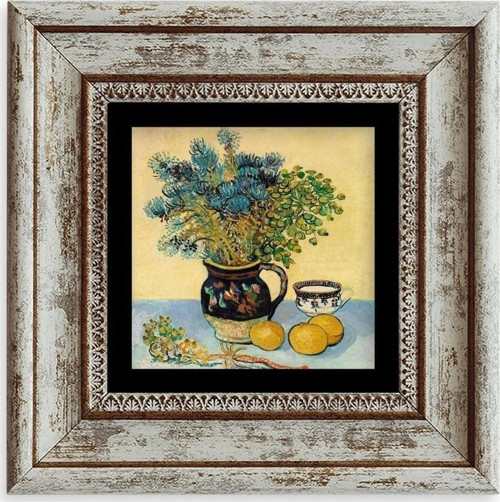 Van Gogh Çerçeveli Taş Tablo