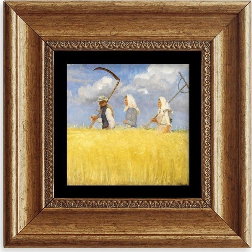 Van Gogh Çerçeveli Taş Tablo