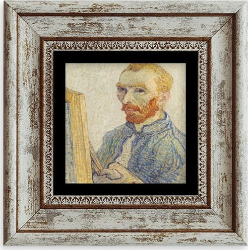 Van Gogh Çerçeveli Taş Tablo