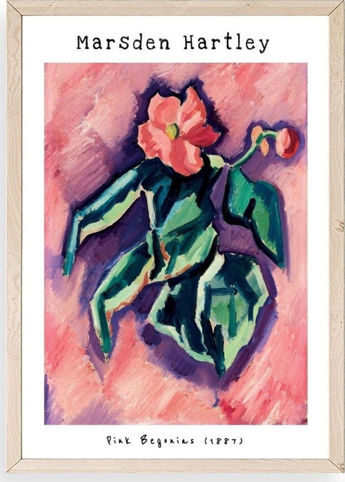 Marsden Hartley Ahşap Çerçeveli Tablo