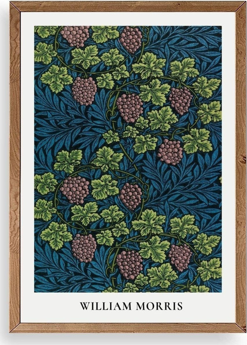 William Morris Ahşap Çerçeveli Tablo