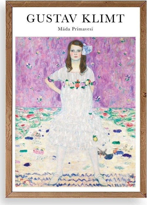 Gustav Klimt Ahşap Çerçeveli Tablo