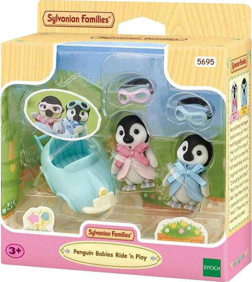 5695 Sylvanian Families Penguen Bebekler Araba Keyfi +4 Yaş