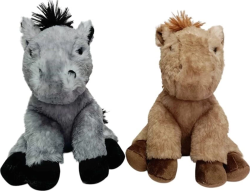 Pb31558-23 Peluş Oturan At 23 Cm - 1 Adet Stokta Olan Gönderilir