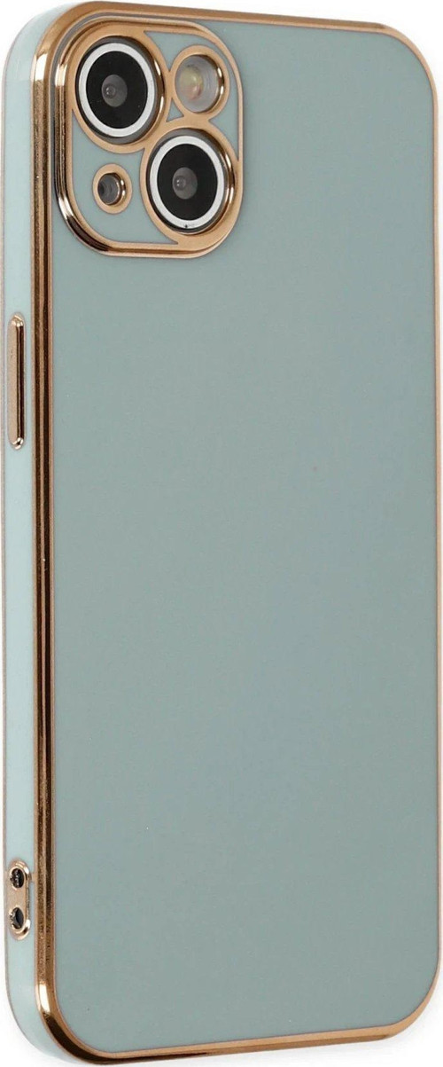 Iphone 14 Kılıf Volet Silikon - Açık Yeşil-(5796)
