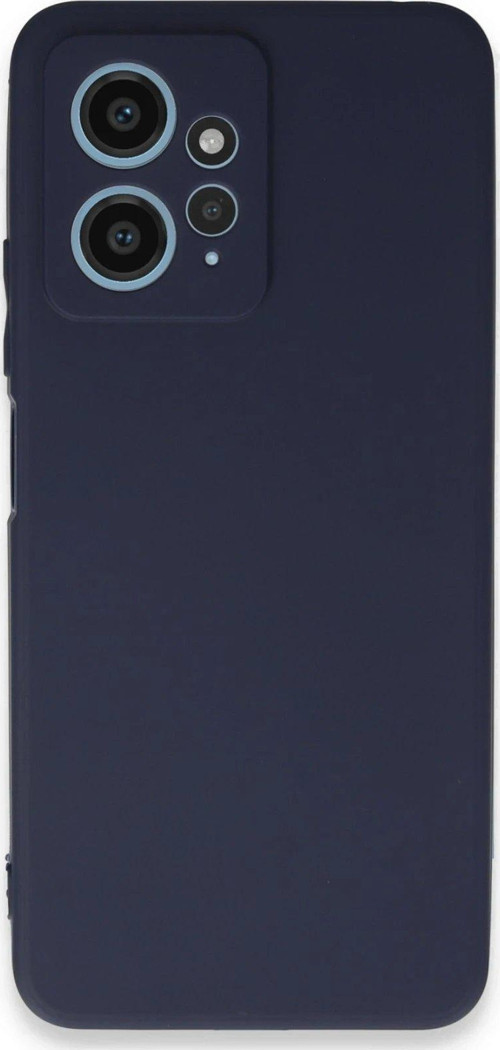 Redmi Note 12 4G Kılıf First Silikon - Lacivert-(5796)