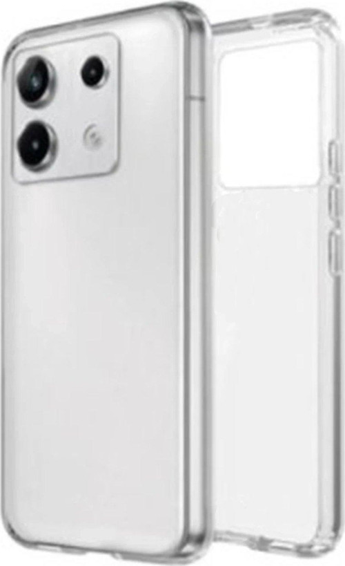 Redmi Note 13 4G Kılıf Lüx Şeffaf Silikon-(5796)