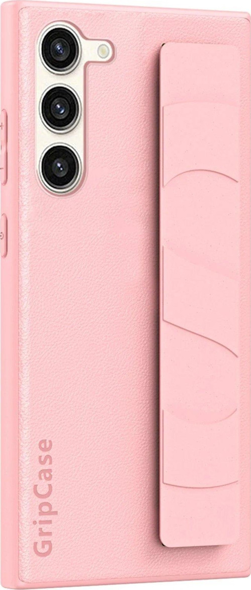 Galaxy S24 Kılıf Data Kapak - Pudra-(5796)