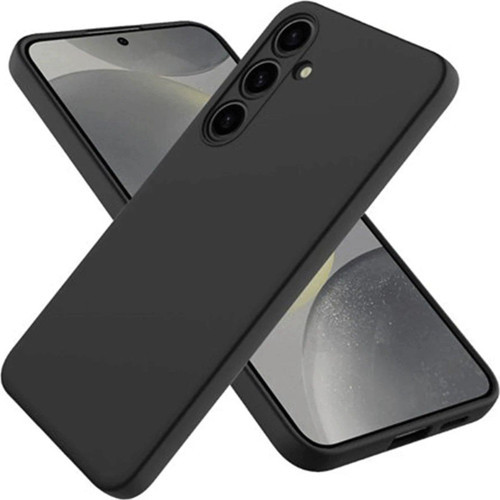Galaxy A56 Kılıf First Silikon - Siyah-(5796)