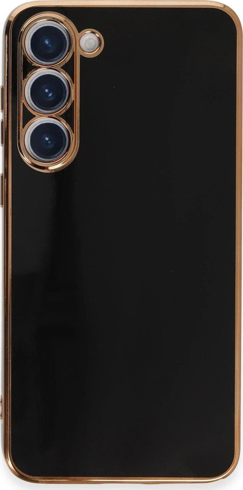 Galaxy S23 Kılıf Volet Silikon - Siyah-(5796)