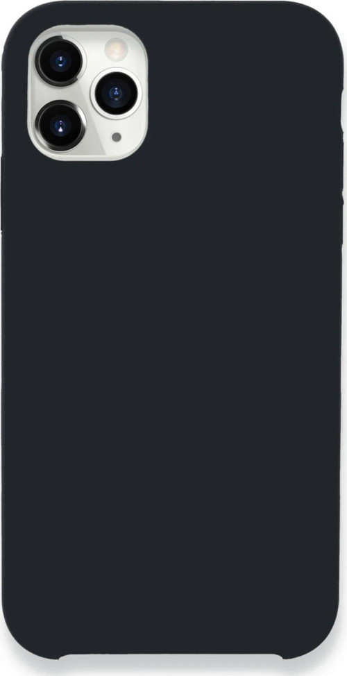Iphone 11 Kılıf Lansman Legant Silikon - Koyu Gri-(5796)